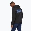 Patagonia Boardshort Logo Uprisal Hoody tinta fekete 7