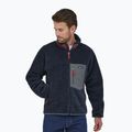 Férfi melegítőfelső Patagonia Classic Retro-X new navy w/wax red
