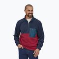 Férfi Patagonia Microdini 1/2 Zip P/O fleece pulóver wax piros