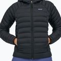 Női pehelykabát Patagonia Down Sweater Hoody fekete 6