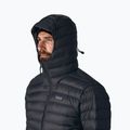 Férfi pehelykabát Patagonia Down Sweater Hoody fekete 4