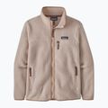 Női Patagonia Retro Pile shroom fleece pulóver taupe színben 3