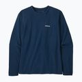 Női trekking póló Patagonia P-6 Logo Responsibili-Tee LS tidepool kék 8