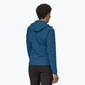 Női softshell dzseki Patagonia R1 CrossStrata Hoody lagom kék 3