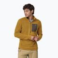 Férfi melegítőfelső Patagonia R1 Air Zip Neck cosmic gold