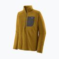 Férfi melegítőfelső Patagonia R1 Air Zip Neck cosmic gold 9