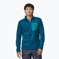 Férfi melegítőfelső Patagonia R1 Air Zip Neck lagom blue
