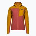 Női softshell dzseki Patagonia R1 CrossStrata Hoody burl piros