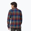 Férfi póló Patagonia Organic Cotton MW Fjord Flannel guides/superior blue 2