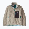 Férfi melegítőfelső Patagonia Classic Retro-X natural w/obsidian plum 8
