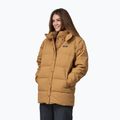 Női pehelykabát Patagonia Cotton Down Parka nest brown