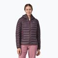 Női Patagonia Down Sweater Hoody obszidián szilva kabát