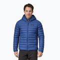 férfi pehelykabát Patagonia Down Sweater Hoody passage blue