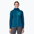 Női trekking pulóver Patagonia R1 Air Full-Zip lagom blue