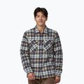 Férfi póló Patagonia Insulated Organic Cotton MW Fjord Flannel fields/new navy