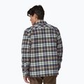 Férfi póló Patagonia Insulated Organic Cotton MW Fjord Flannel fields/new navy 2