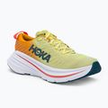 HOKA Bondi X férfi futócipő fehér és sárga 1113512-WEPR