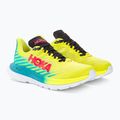 HOKA Mach 5 férfi futócipő esti primrose/skuba kék 4