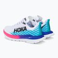 női futócipő  HOKA Mach 5 white/scuba blue 4