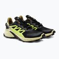 Salomon Supercross 4 GTX fekete-zöld férfi futócipő L41731700 6
