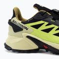 Salomon Supercross 4 GTX fekete-zöld férfi futócipő L41731700 10