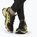 Salomon Supercross 4 GTX fekete-zöld férfi futócipő L41731700 3