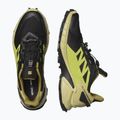 Salomon Supercross 4 GTX fekete-zöld férfi futócipő L41731700 12