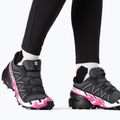 Salomon Speedrcross 6 szürke női futócipő L41743000 3
