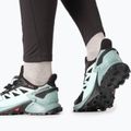 Salomon Supercross 4 GTX fekete-kék női futócipő L41735500 19