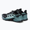 Salomon Supercross 4 GTX fekete-kék női futócipő L41735500 3