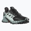 Salomon Supercross 4 GTX fekete-kék női futócipő L41735500 12