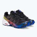 Férfi futócipő Salomon Speedcross 6 GTX fekete/surf the web/biztonsági sárga 7