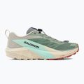 Salomon Sense Ride 5 Lily Pad/Rainy Day/Bleached Aqua férfi futócipő L47211700 2