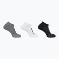 Zokni Salomon Everyday Low 3 pary black/white/med grey