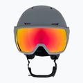 Salomon Pioneer LT Visor S2 síbukósisak ébenfa/piros 2