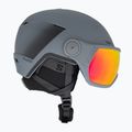 Salomon Pioneer LT Visor S2 síbukósisak ébenfa/piros 4