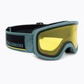 Salomon Lumi Flash atlanti kék/villogósárga gyermek síszemüveg