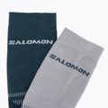 Salomon X Ultra Access Crew 2 pár quarry/stargazer trekking zokni 4