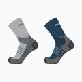 Salomon X Ultra Access Crew 2 pár quarry/stargazer trekking zokni 6