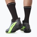 Férfi futócipő Salomon Sense Ride 5 GTX flint stone/black/green gecko 5