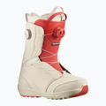Női snowboard csizma Salomon Ivy Boa SJ Boa fehérített homok/mandulatej/aurora piros 6