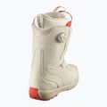 Női snowboard csizma Salomon Ivy Boa SJ Boa fehérített homok/mandulatej/aurora piros 7
