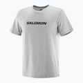 Férfi Salomon Logo Performance póló szürke színben 3