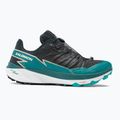 Férfi futócipő Salomon Thundercross carbon/tahitian tide/peacock blue 2
