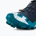 Férfi futócipő Salomon Speedcross 6 carbon/tahitian tide/white 8