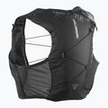 Salomon Active Skin 4 No Flasks futó mellény fekete/metal 2