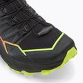 Salomon Thundercross GTX férfi futócipő fekete/surf the web/biztonsági sárga 7