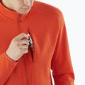 Férfi Salomon Essential Lightwarm FZ trekking pulóver cseresznye paradicsom 3
