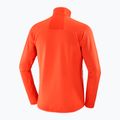 Férfi Salomon Essential Lightwarm FZ trekking pulóver cseresznye paradicsom 6