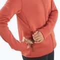 Férfi Salomon Essential Midwarm Fz tandoori spice trekking melegítő pulóver 3